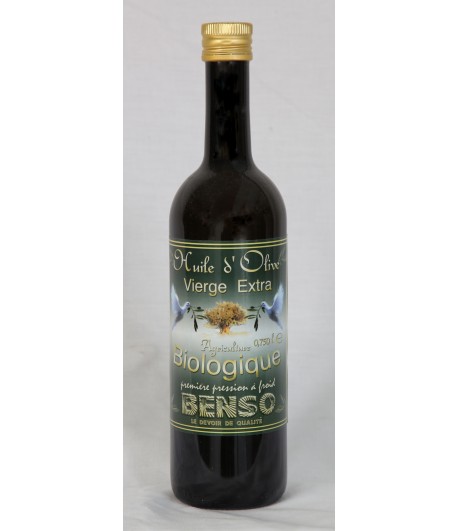 Huile d'olive biologique 75 cl Huile d'olive biologique 75 cl