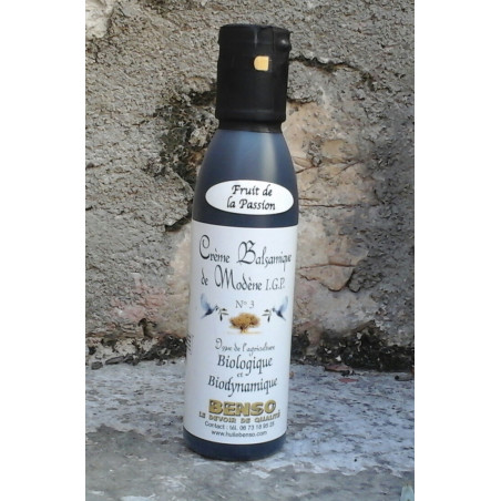 Crèe balsamique bio aux fruits de la passion 150 ml