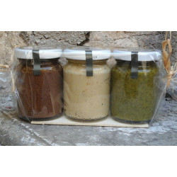 Assortments of 3 sauces 90 gr