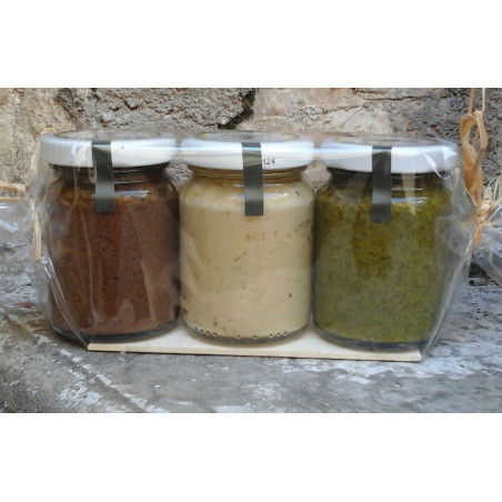 Assortiment 3 sauces 90 gr