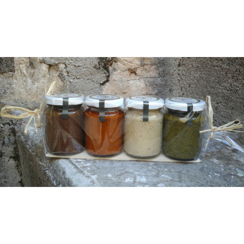 Pack of 4 tasting pots - 90g