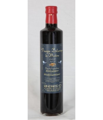 Vinaigre balsamique de modène biologique  500 ml