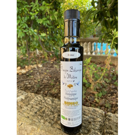 Vinaigre balsamique Bronze 6 ans d’âge biologique et bio dynamique
