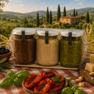 3-Assortment-3-Sauces-90g Assortiment de 3 sauces - 3×90gr