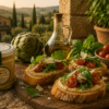 Bruschetta-artichoke-cream Crème d'artichaut à l'ail - 200g