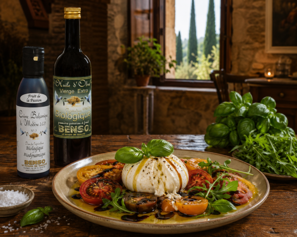 Creme-Balsamique-Passion-Fruit-Burrata Crème balsamique biodynamique aux fruits de la passion - 150 ml