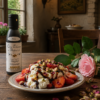Creme-Balsamique-Rose-Strawberries-Mascarpone Crème balsamique bio et bio-dynamique à la rose - 150 ml