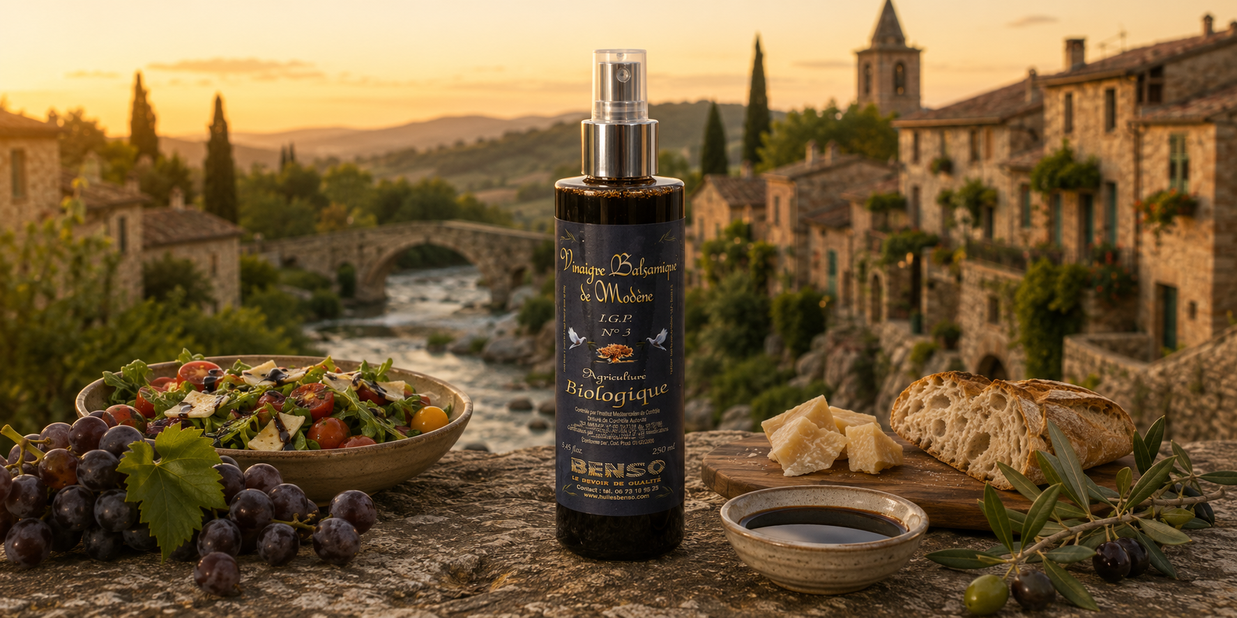 Red-Organic-Balsamic-Vinegar-Spray-250ml Spray vinaigre balsamique rouge biologique - bouteille 250ml