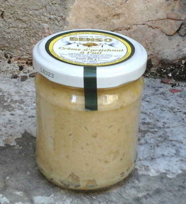artichoke-cream-200g Crème d'artichaut à l'ail - 200g