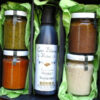 Coffret cadeau crème balsamique bio (150ml) + 4 sauces (4×90gr)