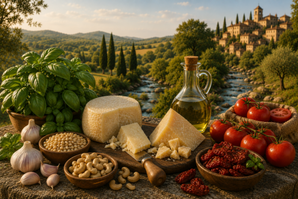 pesto-rosso-ingredients Pesto Rosso - 200g