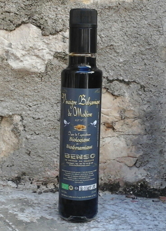 vinaigre-balsamique-de-modene-biologique-3-ans-d-age-250-ml Vinaigre balsamique de Modène biologique - 3 ans d'age - 250 ml